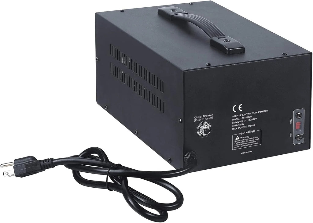 Step Up/Down Voltage Converter Transformer 5000 Watts Y82678