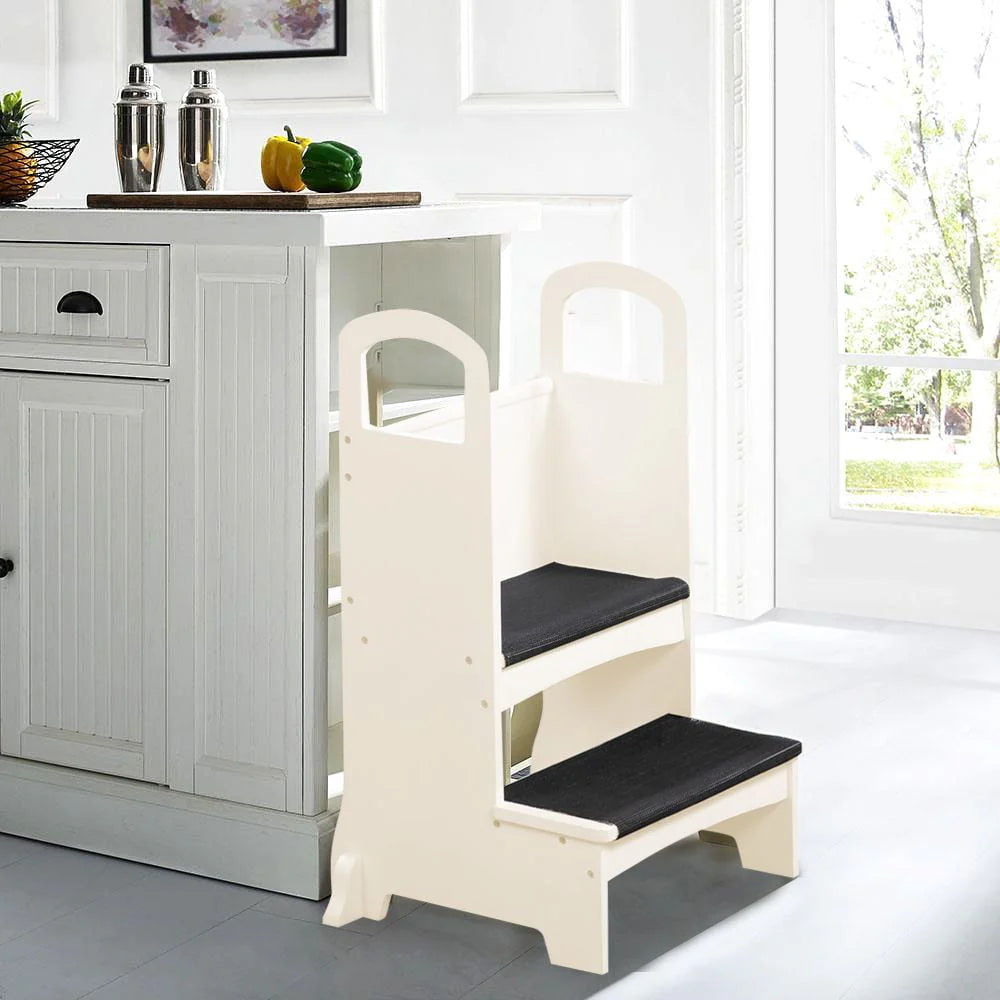 Espresso Wooden Kids Step Stool Z825