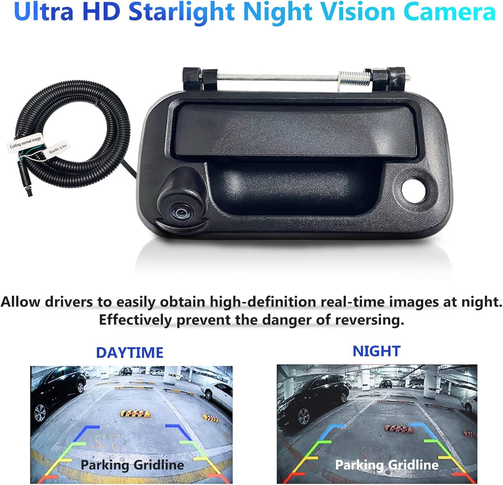 Black Tailgate Handle Backup Camera N547321