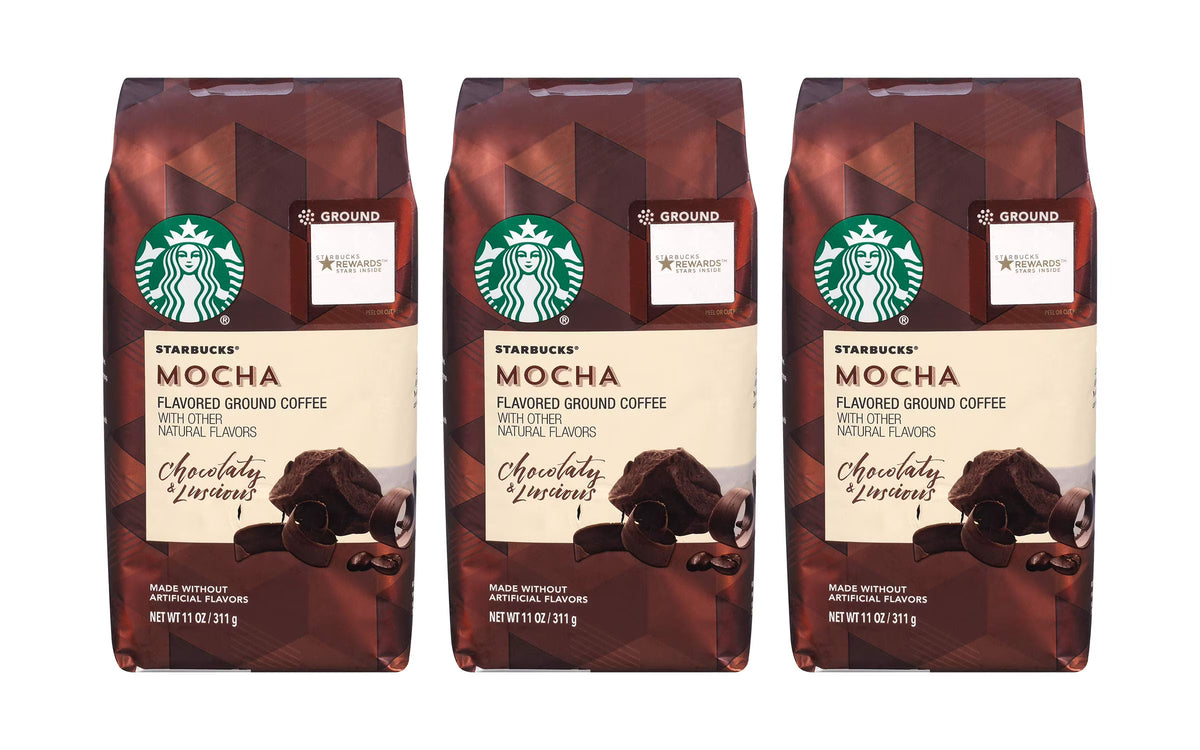 Mocha Flavored Ground Coffee, 11 Oz Z43377