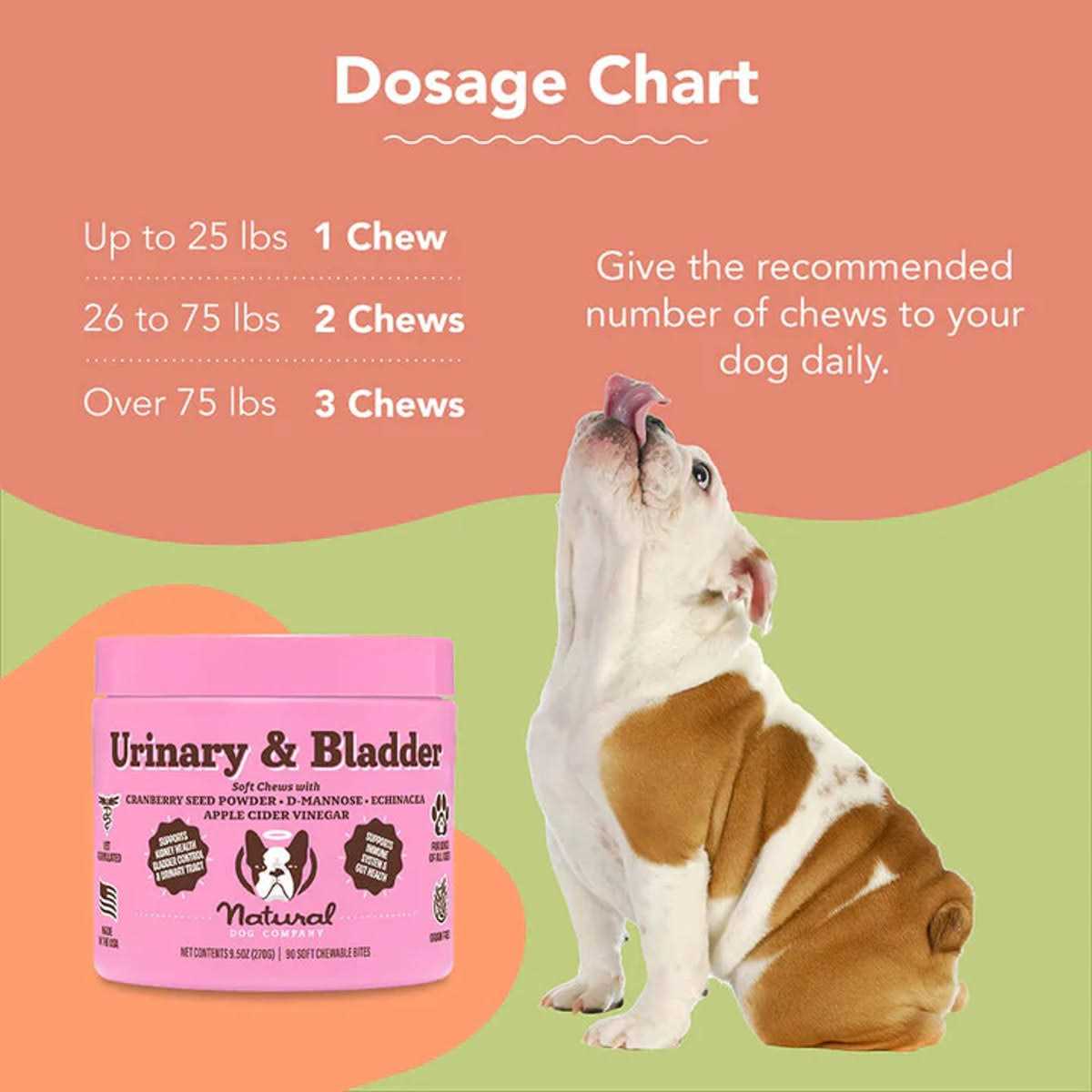 Urinary & Bladder Supplement for Dogs H3898