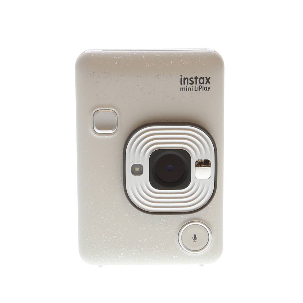 White Hybrid Instant Camera E56798