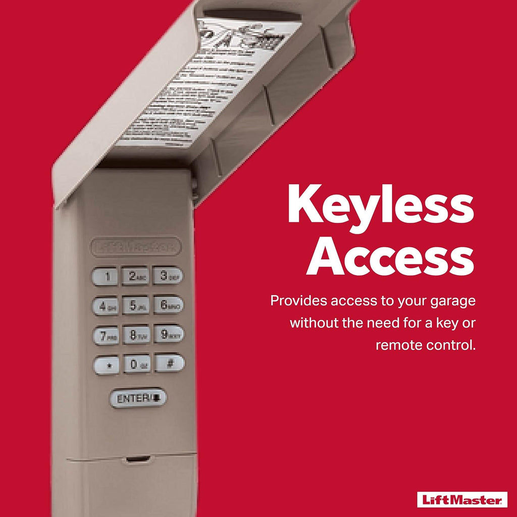 Wireless Keyless Entry Keypad for Garage Door Openers I41179