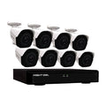 8-Channel 4K 2TB NVR Security Surveillance System with 8-Wired IP Cameras W190