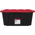 27 Gallon Snap Lid Plastic Storage Bin Y800275