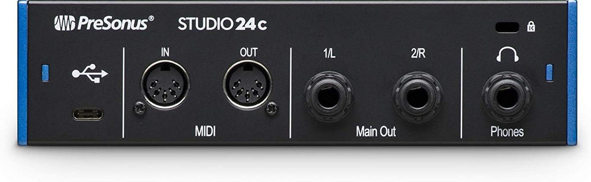2x2 USB Type-C Audio/MIDI Interface with Condenser Microphone G3336