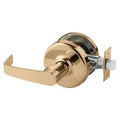 Bright Bronze Cylindrical Lock E5925