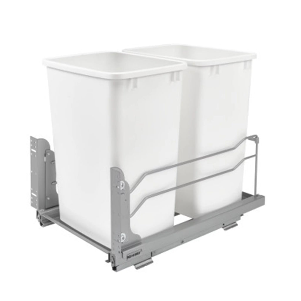 35 Quart Pullout Waste Container Trash Can P535654