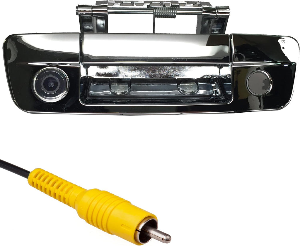 Chrome Tailgate Handle with Backup Camera Y96412