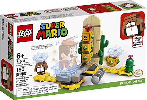 LEGO Super Mario Desert Pokey Expansion Set 71363 Building Kit (180 Pieces) R42751