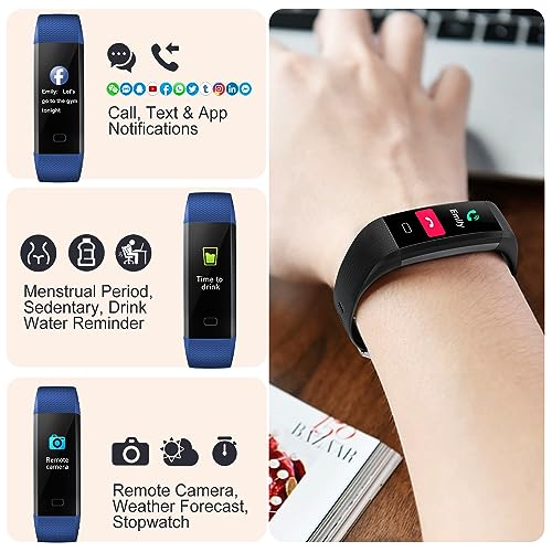 Fitness Tracker with Heart Rate Monitor, IP68 Y562