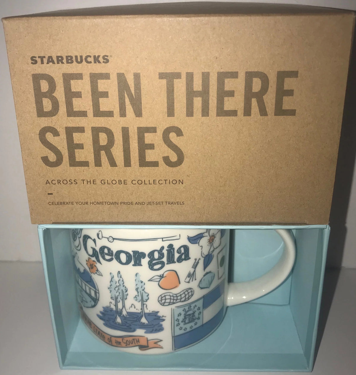 Georgia Ceramic Coffee Mug, 14 Oz I554366