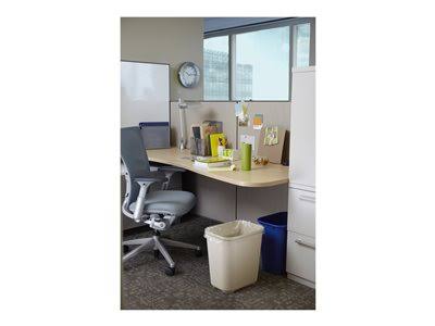 Beige 7 Gallons Fire Resistant Wastebasket H204358