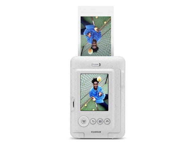 White Hybrid Instant Camera E56798