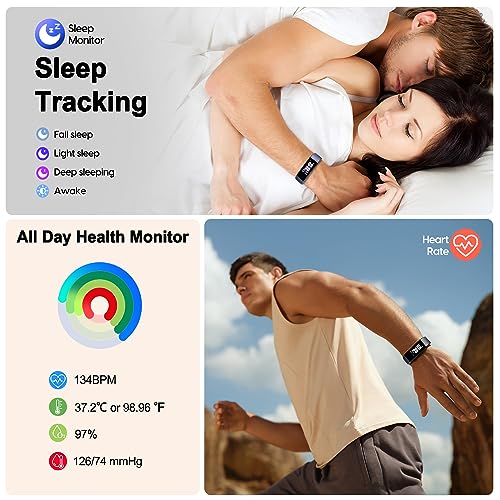 Fitness Tracker with Heart Rate Monitor, IP68 Y562