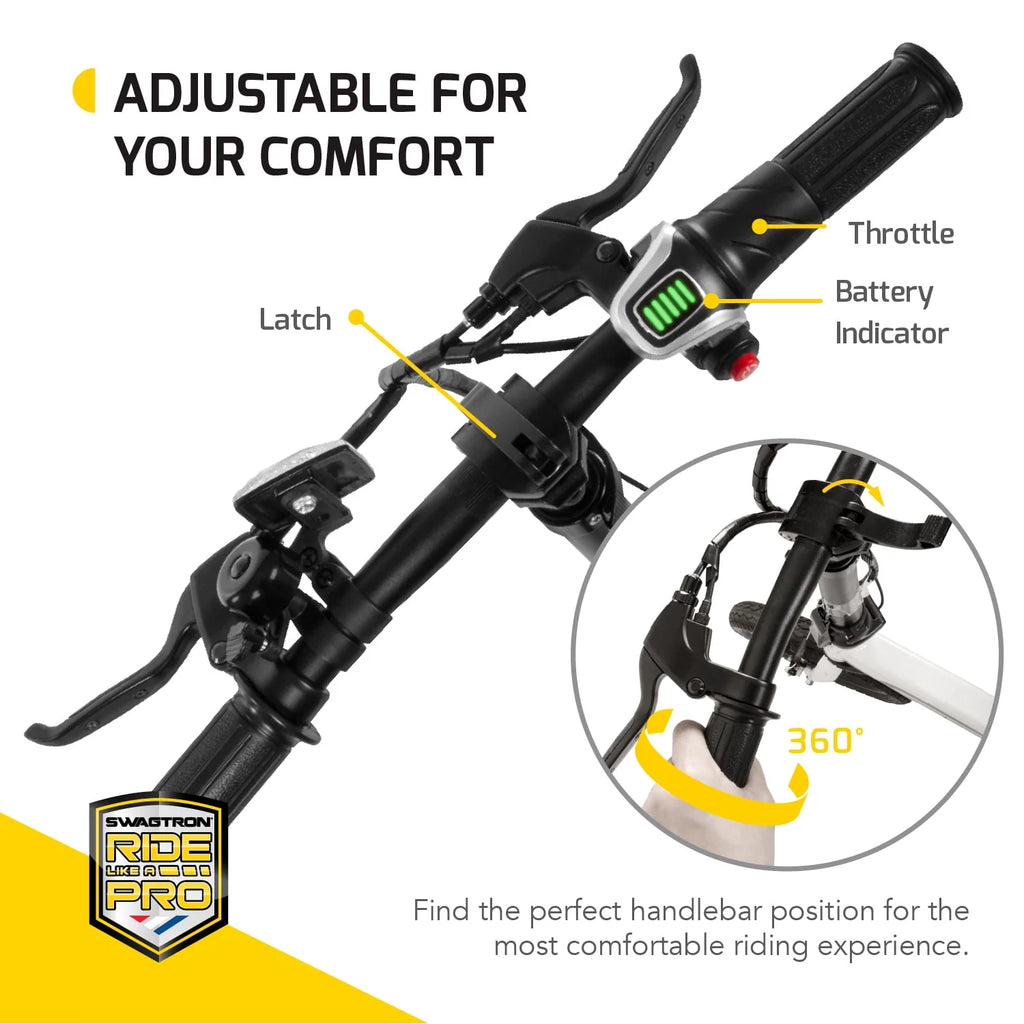 Lightweight Aluminum Folding Electric Bike with Pedals U292
