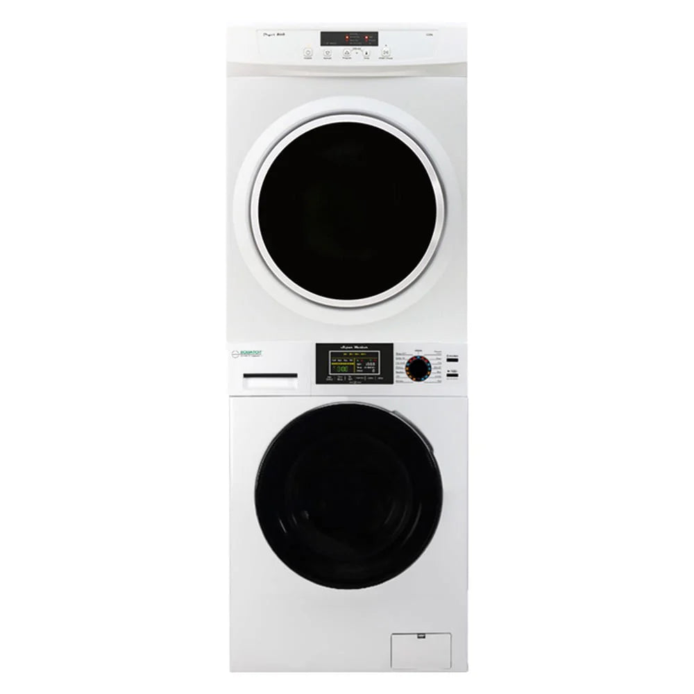 110V 18lbs Washer and 3.5cf Vented Sensor Dryer G33484