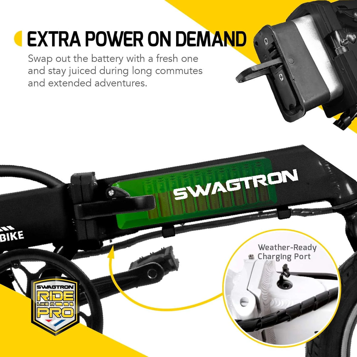 Lightweight Aluminum Folding Electric Bike with Pedals U292