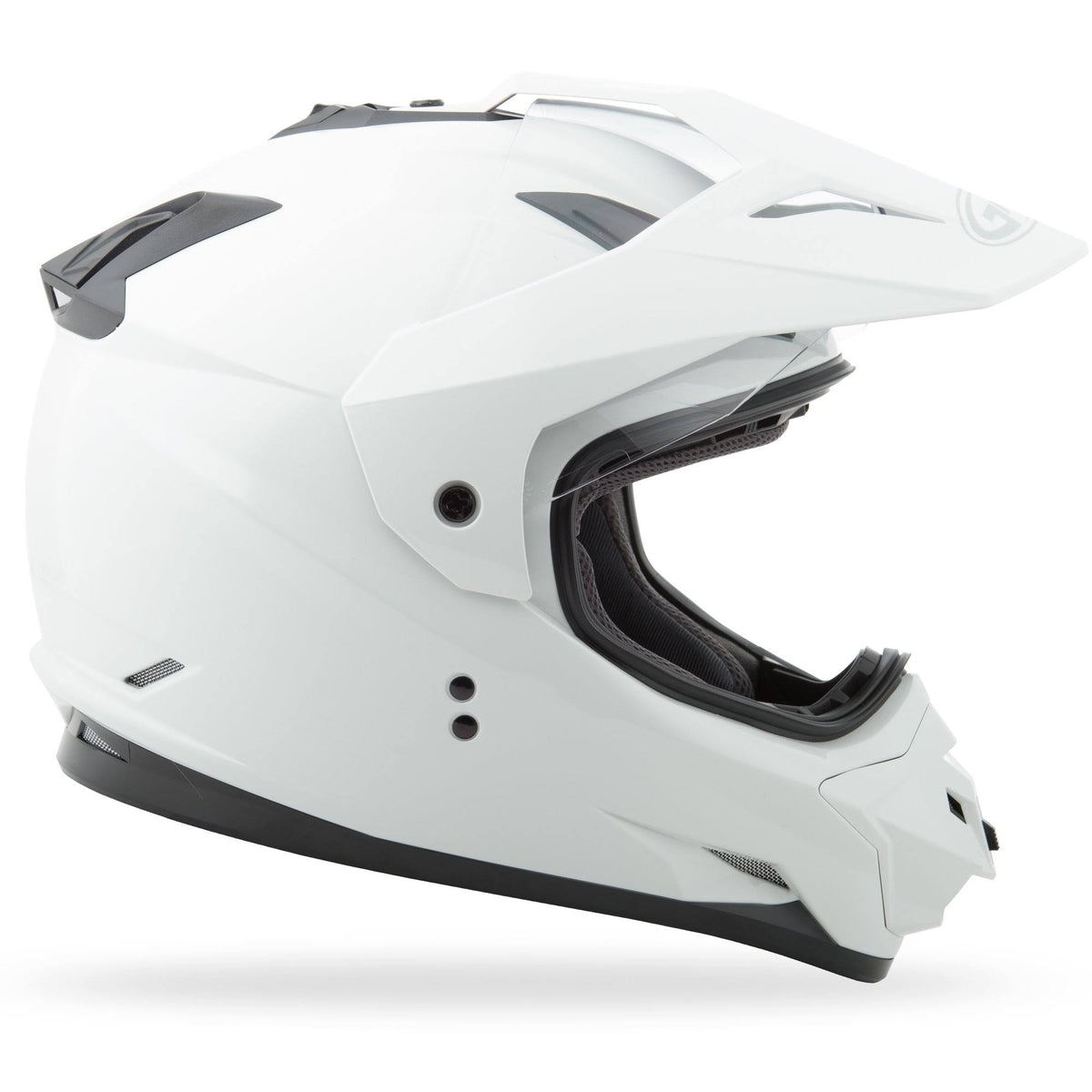 White Dual-Sport Helmet N614110