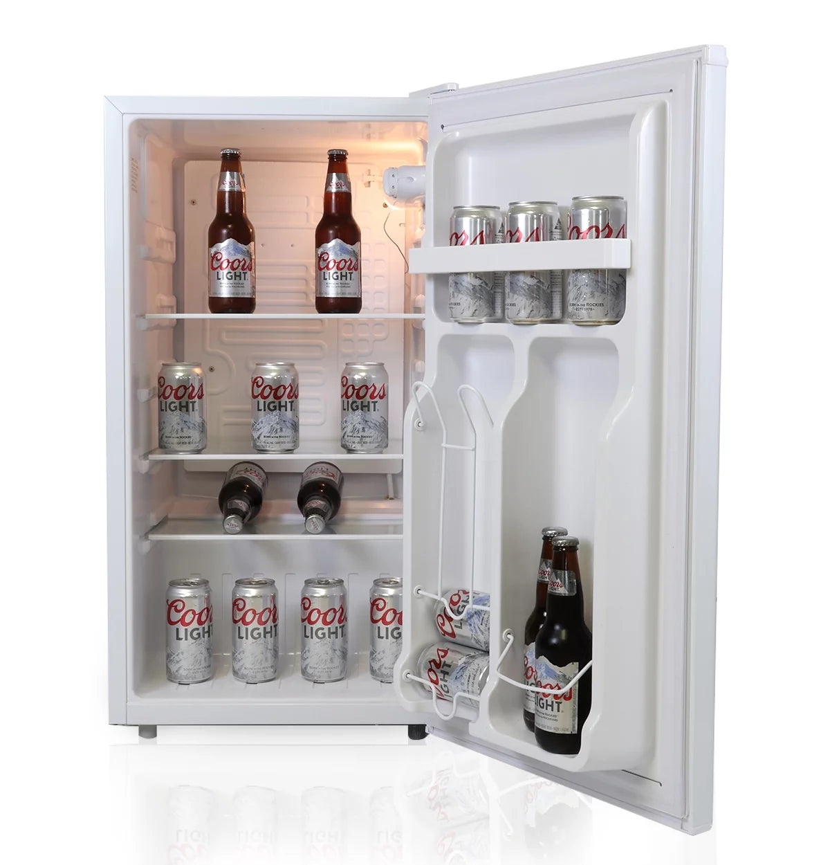 Compact Fridge with Bottle Opener, 90 L 3.2 Cubic Foot X530084