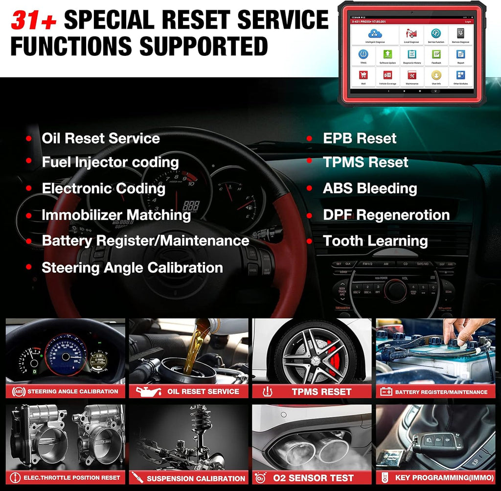 Bi-Directional Automotive Scan Tool E34389