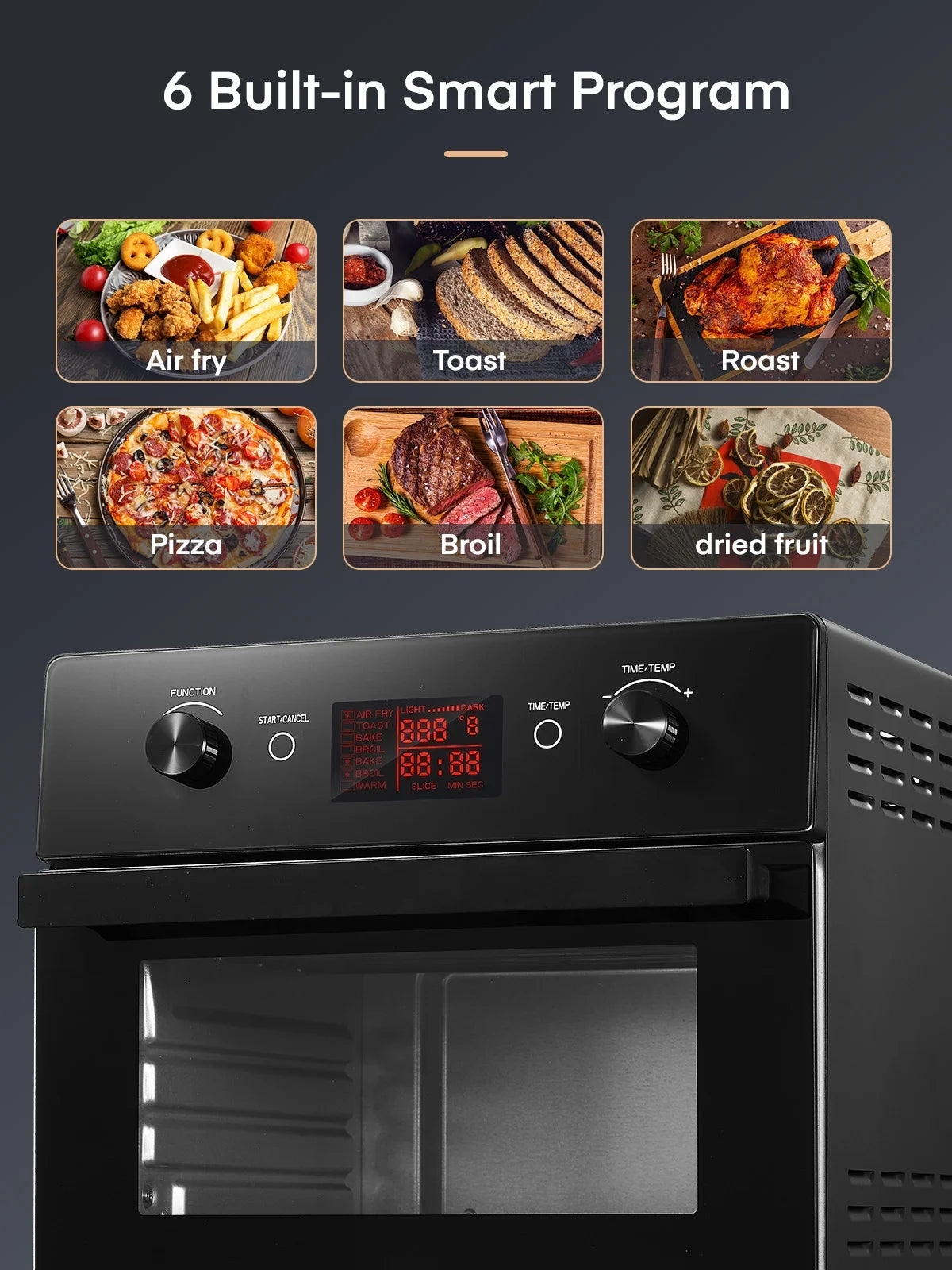 20QT Convection Air Fryer Toaster Oven Combo K557657