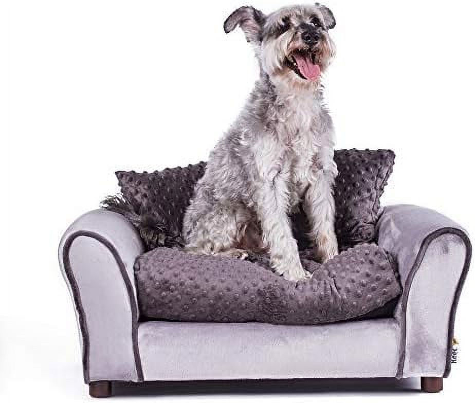 Charcoal Medium Pet Sofa Bed S186