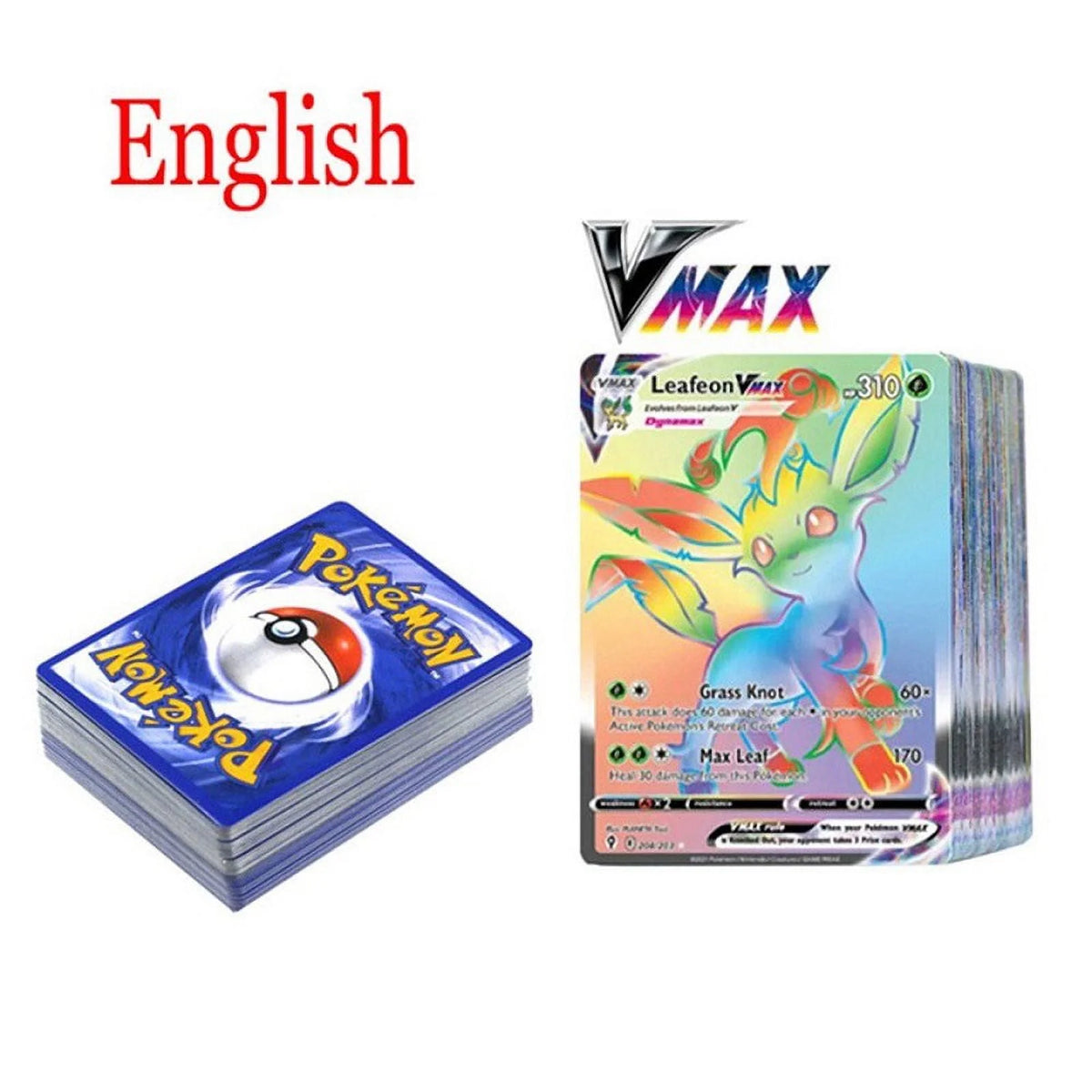 100 PCS Rare Trading Game Cards E178