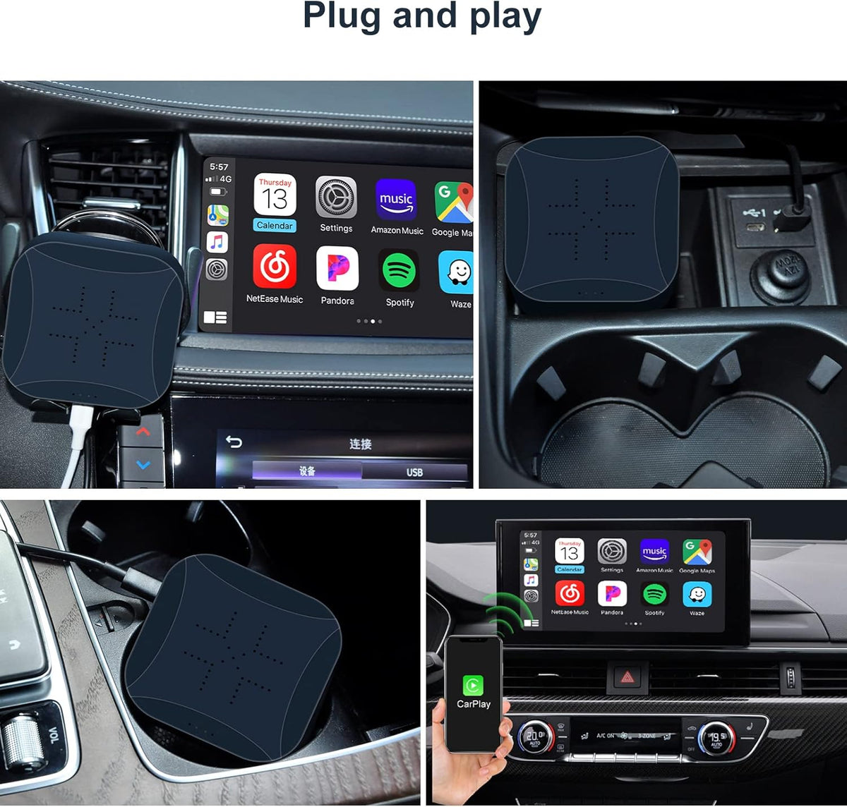 Wireless CarPlay Adapter Pack of 2 N1999