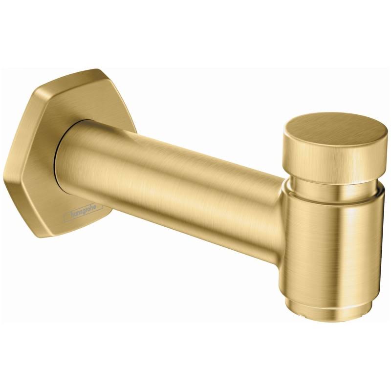 Brushed Gold Tub Spout X380