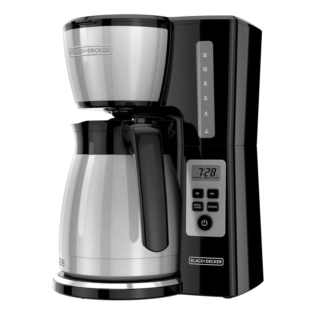 Black 12 Cup Drip Coffee Maker U637