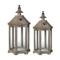 Large Polygon Garden Lantern V626727