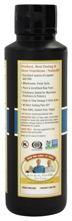 8 oz Flax Oil M82490