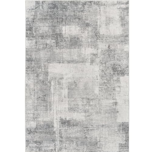 8x10 Non-Slip Washable Abstract Area Rug J322