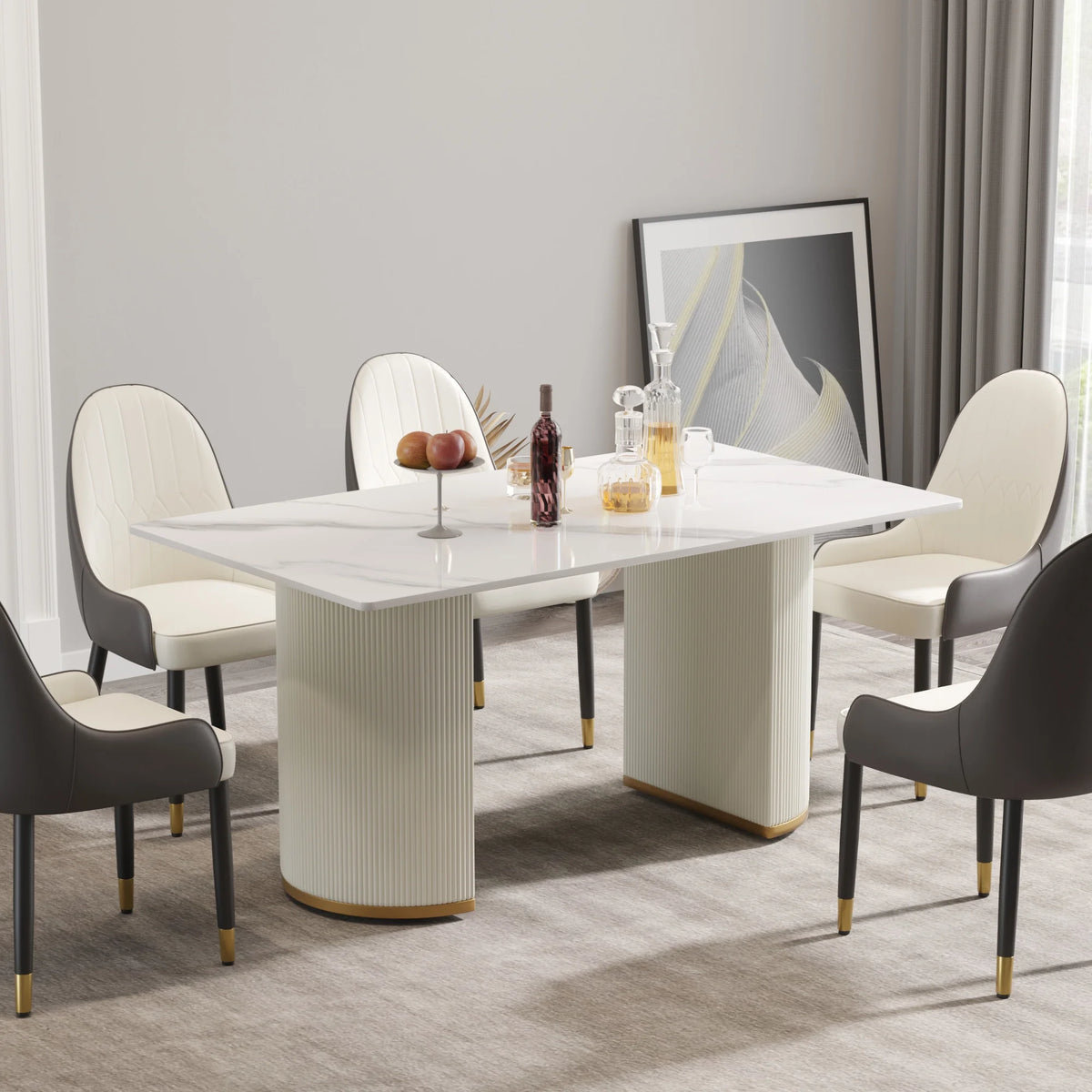 Sintered Stone Top Dining Table R132900
