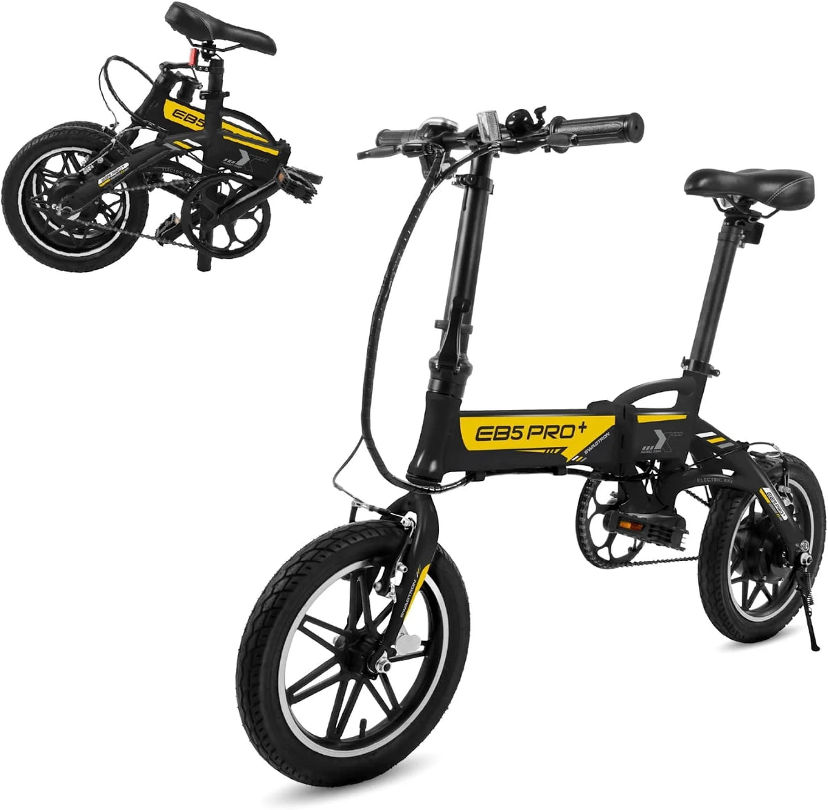 Lightweight Aluminum Folding Electric Bike with Pedals U292