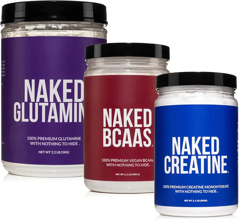 Glutamine, Creatine, and BCAAs Bundle M2492