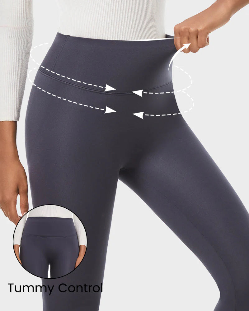 High Waist Fleece Lined Leggings Y226723
