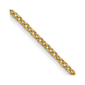 14K Yellow Gold 1mm Cable Chain C126