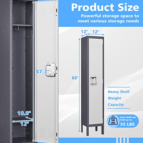 Gray 5 Door Steel Storage Cabinet G854946