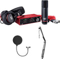 2-in, 2-out USB Audio Interface with Microphone & Headphones J68903