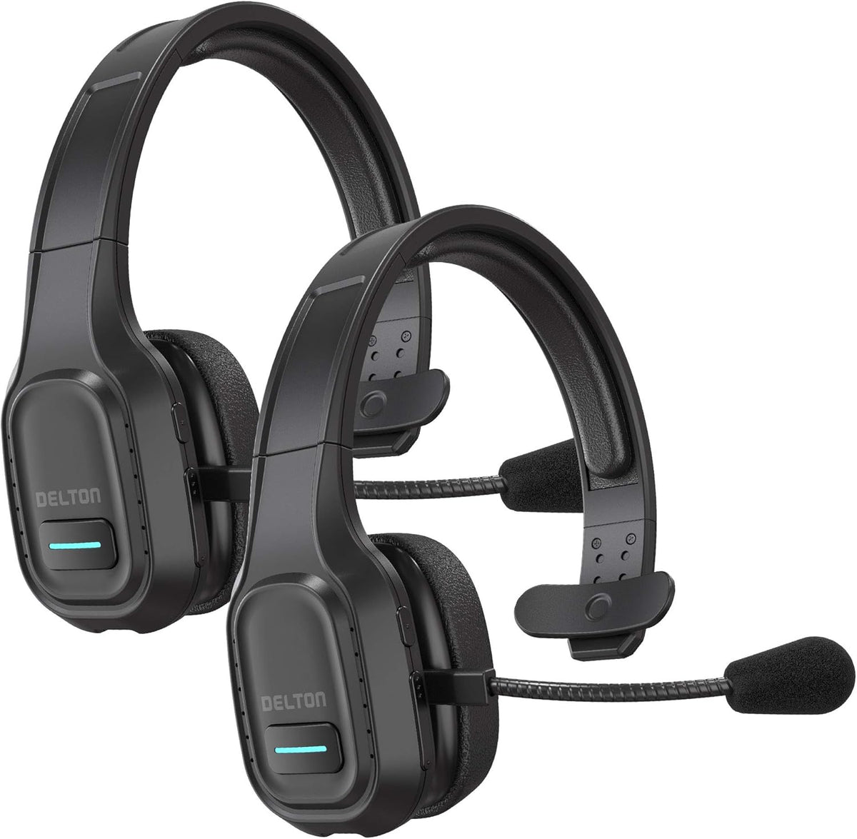 Wireless Computer Headset with Mic, On Ear Bluetooth 5.0, 30 Hour Talk Time, 1-Pack T7535