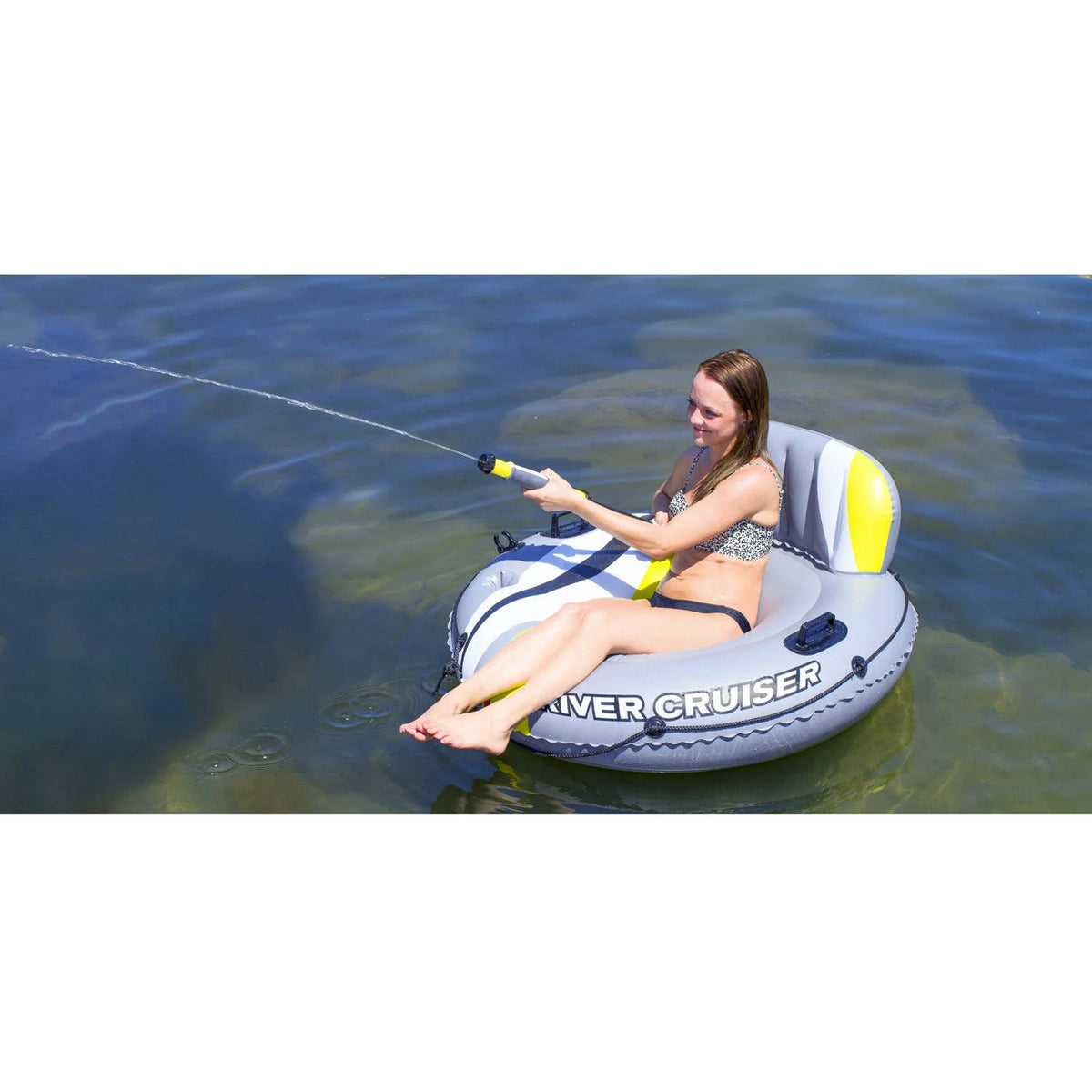 Poolmaster DLX River Cruiser Lounge with Launcher E49848