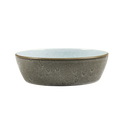 Stoneware Soup Bowl 18 cm Grey /Blue E327366