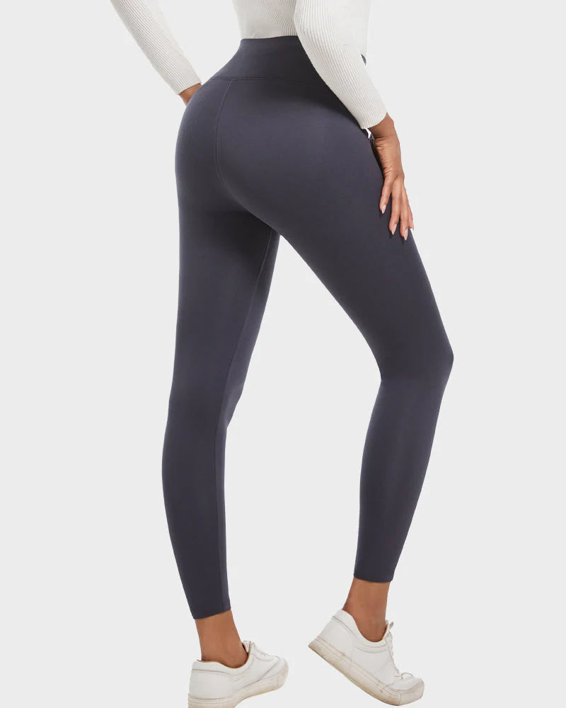 High Waist Fleece Lined Leggings Y226723