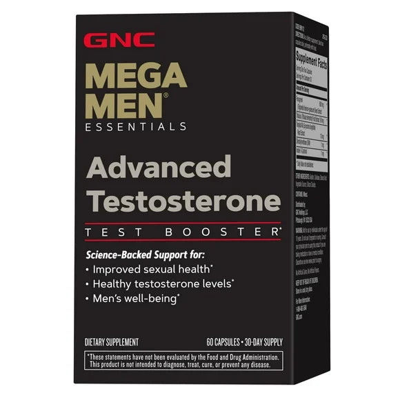 60 Ct Testosterone Hormone Support Capsules N7902