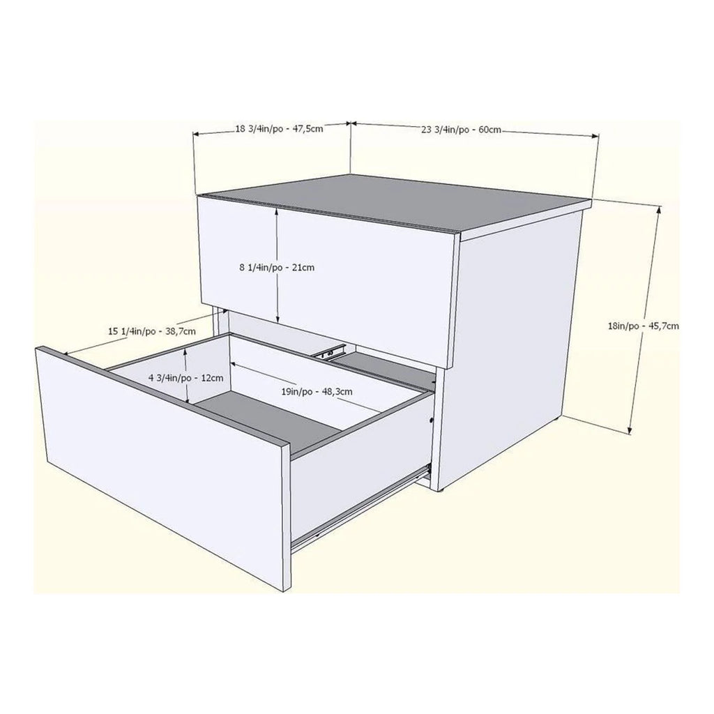 Queen Size Bedroom Set Natural Maple and White Z53921