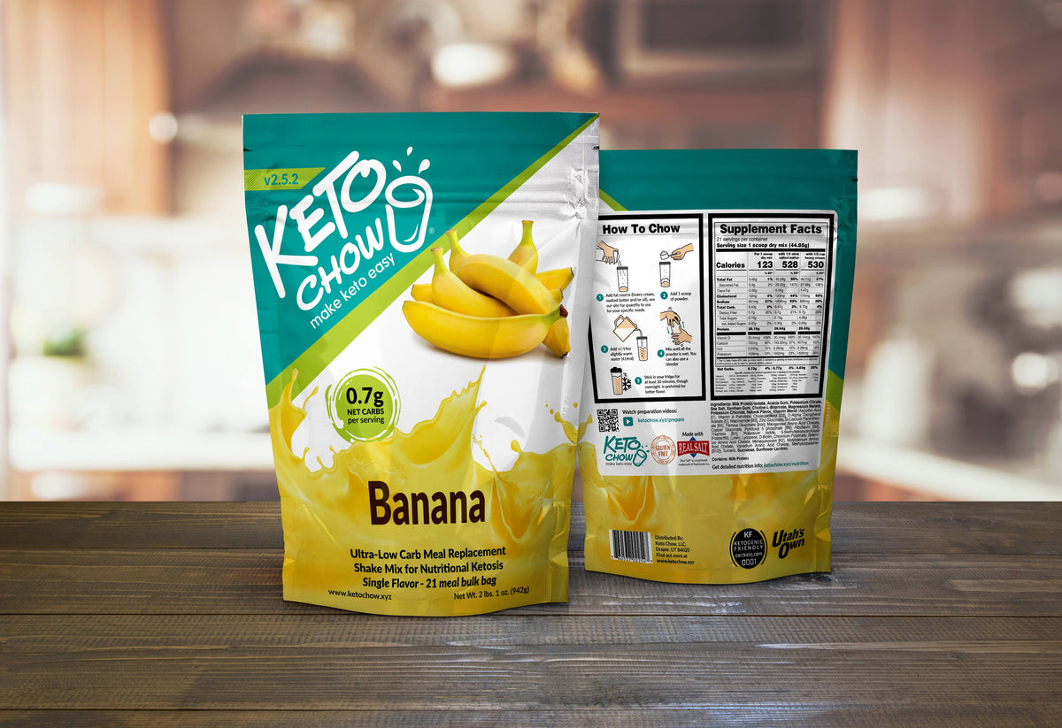 Eggnog Keto Meal Replacement Shakes D8022