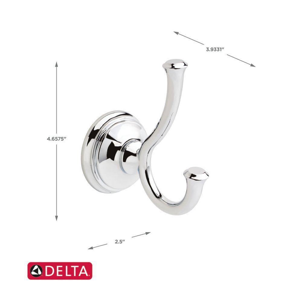 5 Piece Polished Chrome Bathroom Hardware Set E465