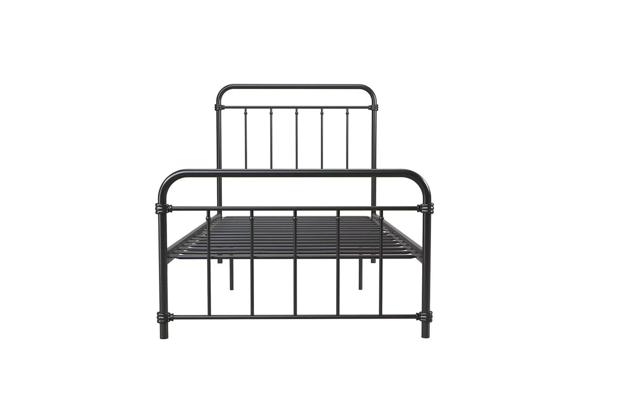 Black Twin Metal Platform Bed Frame G952008